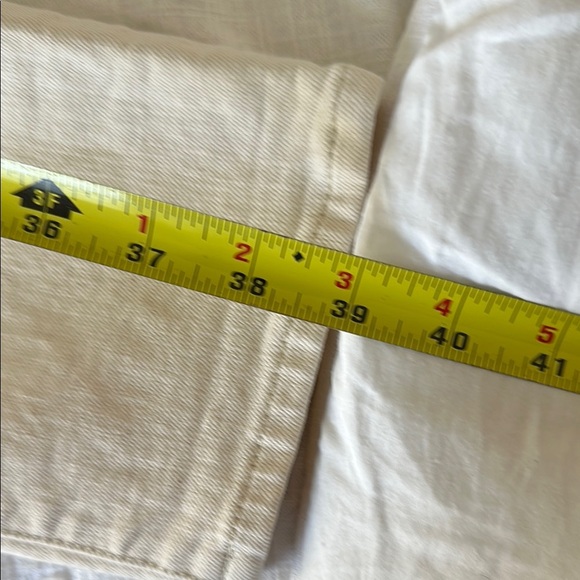 Madewell Cream Straight Leg Women's Jeans - Picture 10 of 11